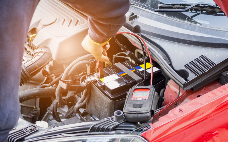 charging a car battery for high performance